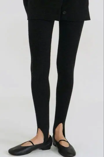 클라네 고리 레깅스 MIX COLOR KNIT TRENKER