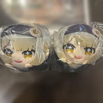 극락탕 니지산지 콜라보 시오바 루리 모치코로링 2개 + 코스터