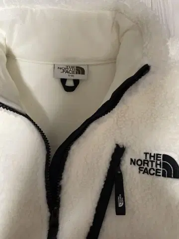THE NORTH FACE 플리스 자켓 화이트 라벨