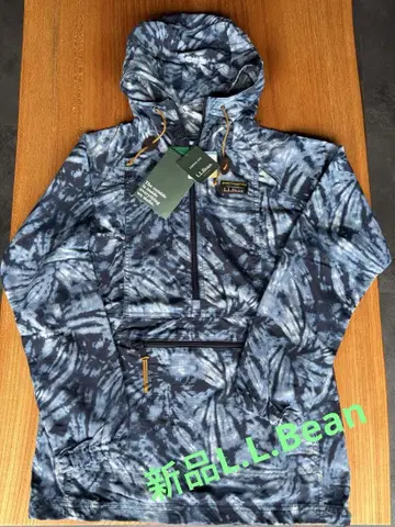 택 포함 새상품 L.L.Bean 타이다이 패턴 마운틴 후드티 S 사이즈