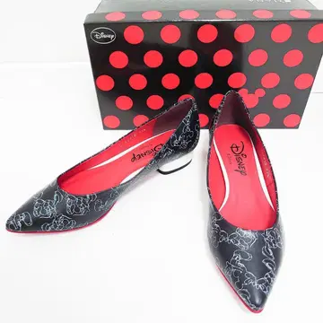 다이애나 Disney 미키 플랫 펌프스 22.5