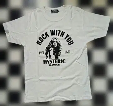 HYSTERIC GLAMOUR ROCK WITH YOU 티셔츠 이번 시즌