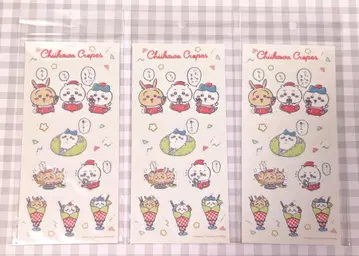 치이카와 크레이프 클리어 씰 3개 세트