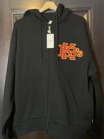 KEBOZ EFG SWEAT FULL ZIP HOODIE 블랙