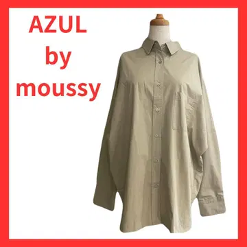 AZUL by moussy 셔츠 [ Free 사이즈 ] 베이지 캐주얼