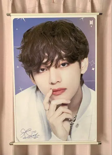 BTS V 태피스트리 (천 포스터) 특대 사이즈