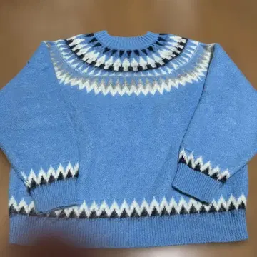 PENDLETON 울 기하학 패턴 스웨터 L 사이즈