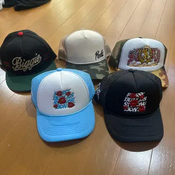 캡 세트 다채로운 디자인 5점