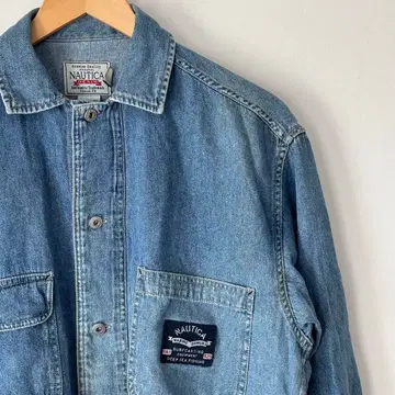 NAUTICA 노티카 데님 셔츠 캐주얼 아메카지