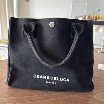 DEAN & DELUCA Bangkok 한정판 블랙 토트백