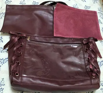 wego 레이스업 이타백 S 사이즈 와인 레드