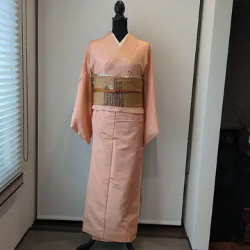 순수 실크  기모노 ( 오비 2개 포함)