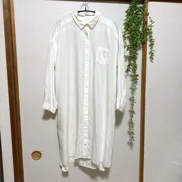 니코앤드 긴팔 셔츠 드레스