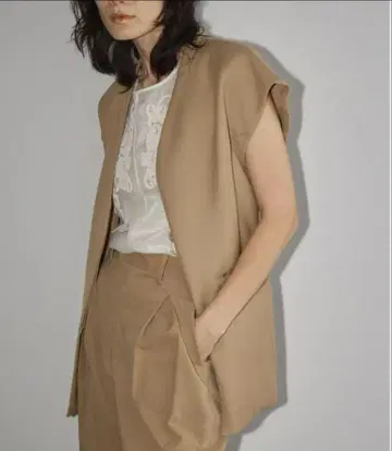 새상품급 TODAYFUL Satin Over Vest