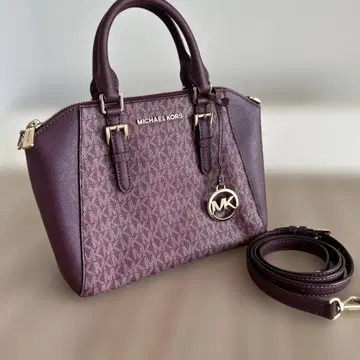 MICHAEL KORS 와인 레드 숄더백