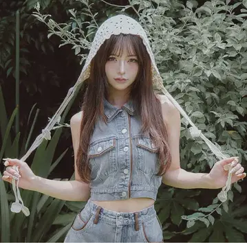 다리치 스웨이드 파이핑 데님 상의