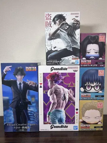 HUNTER x HUNTER 피규어 6개 세트