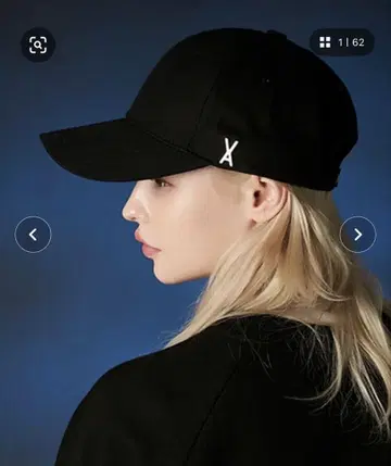 [ VARZAR ] 스터드 로고 오버핏 볼캡