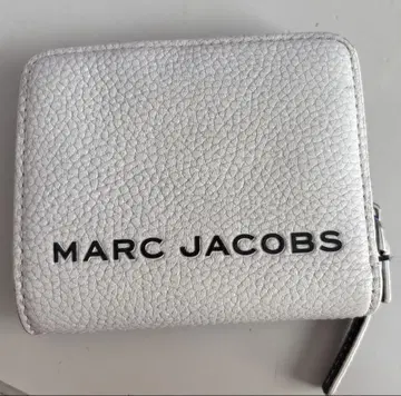 MARC JACOBS 접이식 지갑 화이트 블랙