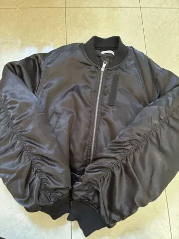 LAGUA GEM 블랙 MA-1 자켓 M