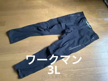 FieldCore 블랙 워크 팬츠 3L