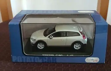 포테이토 카 볼보 C90 라이트 그레이 1/43