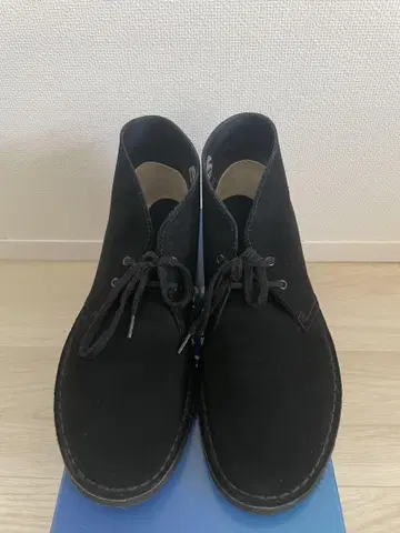 Clarks(클락스) 블랙 스웨이드 처카 부츠
