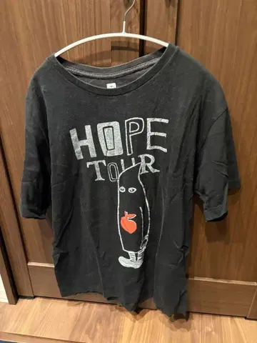 일본제 KATO HOPE TOUR 빅 프린트 T셔츠