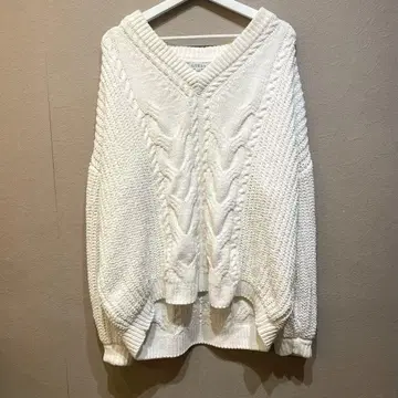 GUESS Aki Chenille Cable Sweater S 사이즈