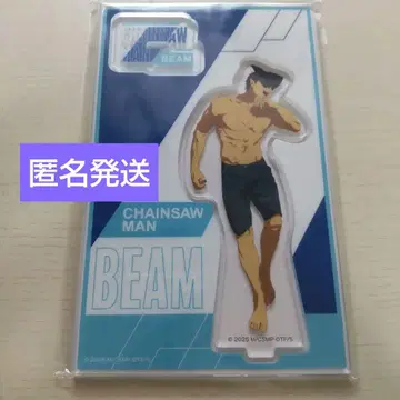 [ 익명 배송 ] 로손 체인소 맨 아크릴 스탠드 빔