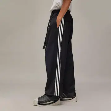Y-3 3 스트라이프 와이드 팬츠