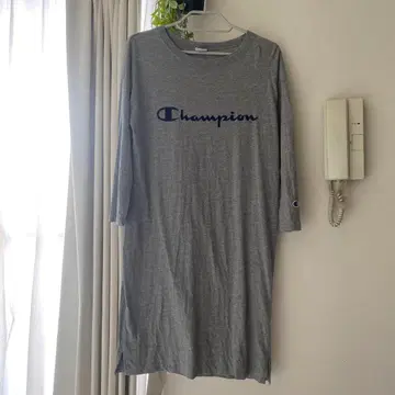 Champion 그레이 티셔츠 원피스 Women's M