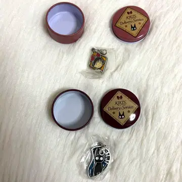 지브리 마녀 배달부 키키 메탈 참 키키 & 지지 세트