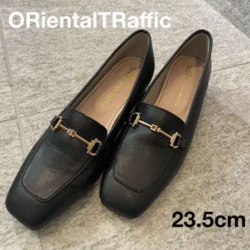 새상품급 ORientalTRaffic 블랙 로퍼 23.5cm