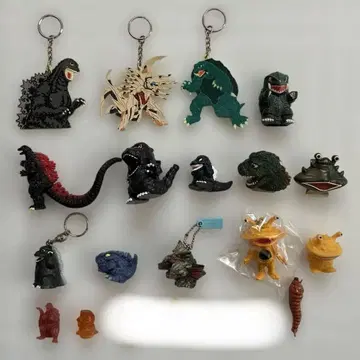 고질라 등 키링 피규어 묶음 판매