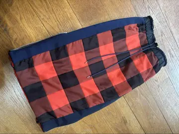 sacai 체크 무늬 스커트 가을 겨울용