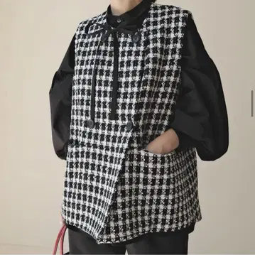 unminou 트위드 베스트