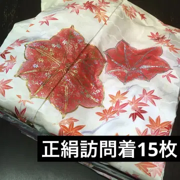 [기모노 묶음 판매] 순수 실크 호몬기 15장 리메이크 소재 핸드메이드용