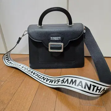 SAMANTHA VIGA 블랙 숄더백