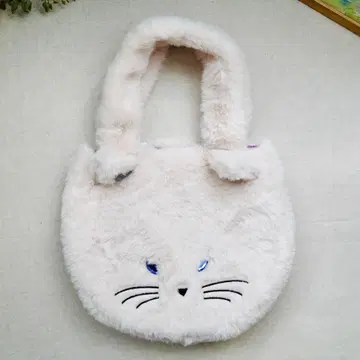 하루캣 토트 퍼 토트 아이보리 [ SPRUCE ] 고양이 토트백