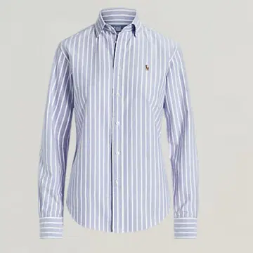 새상품급 POLO 스트라이프 긴팔 셔츠