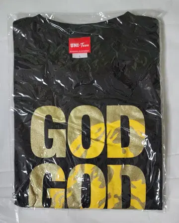 [ 미개봉 ] 밀리오갓 GOD,GOD,GOD T셔츠 L사이즈