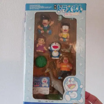 도라에몽 캐릭터 인형 세트 도라에몽 진구의 공룡 영화
