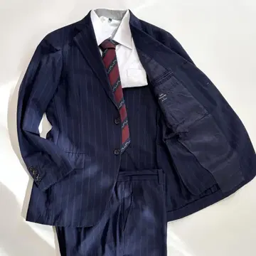 쉽스 x 링자켓 수트 셋업 L 사이즈 네이비