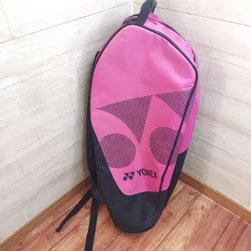 YONEX 테니스 백 핑크 블랙