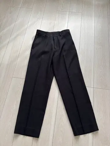 OVY RELAX WIDE ACTION SLACKS 블랙 S 사이즈