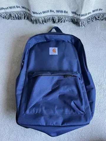 Carhartt 네이비 백팩