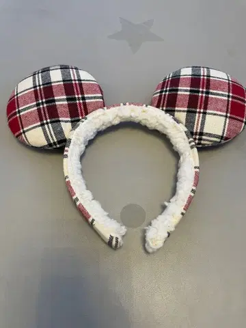 새상품급 디즈니 Disney 보들보들 머리띠 체크