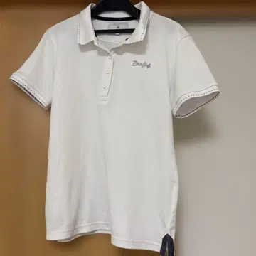 BRIEFING 화이트 피케 셔츠