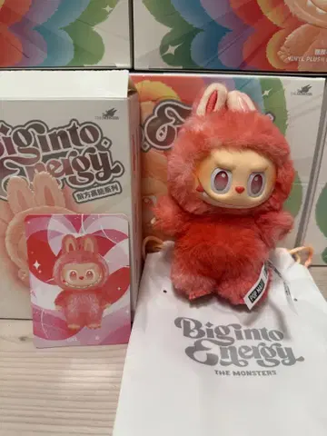 정품 러브빅 인투 에너지 LOVE 봉제 인형